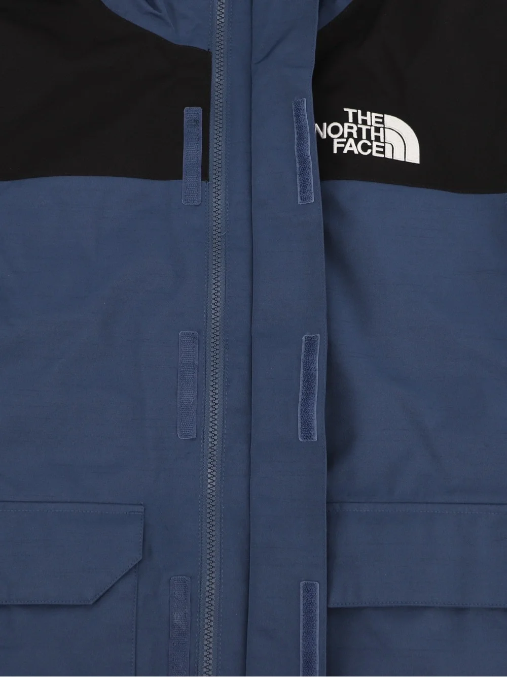 New The North Face Men’s Medium Cypress Insulated Parka Blue Black Authentic
